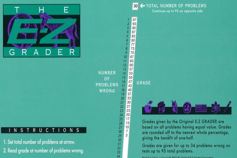 Ez grader test grade calculator free online easy grader quickgrade 